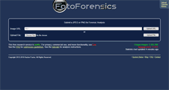 Desktop Screenshot of fotoforensic.com